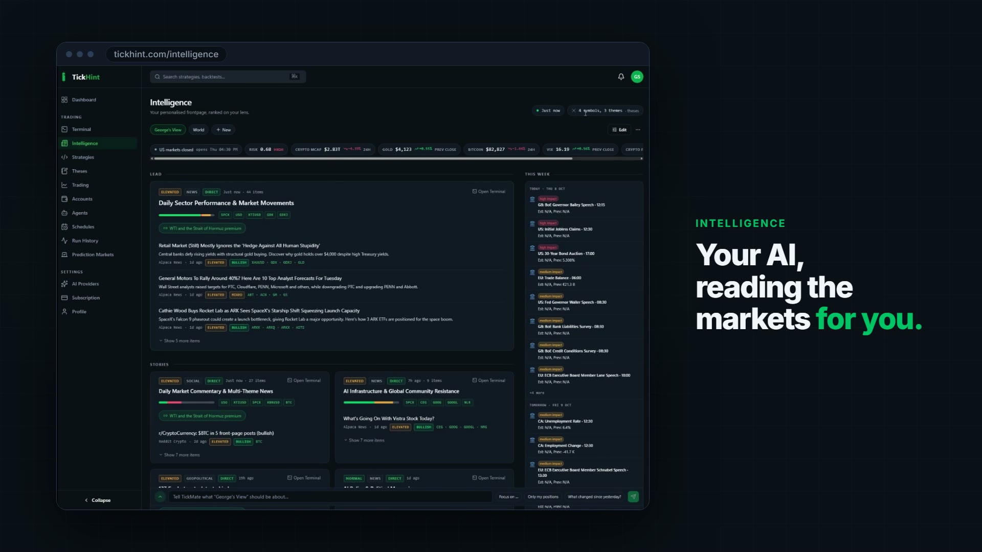 Meet Intelligence: the brief you would compile yourself